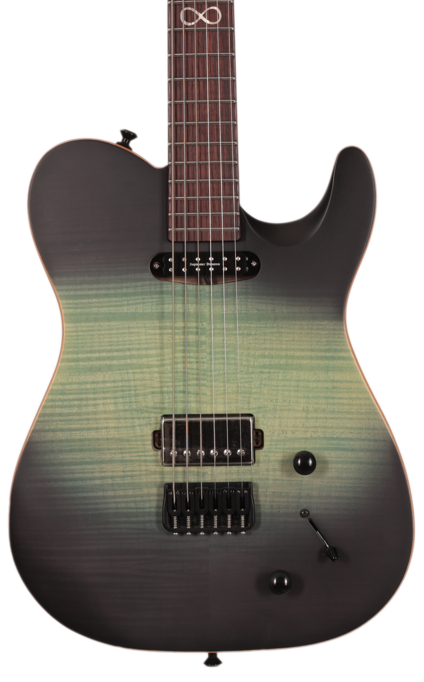 B Stock : Chapman Law Maker Legacy Baritone Electric Guitar in Ocean Moss Blue Rosewood Neck 342